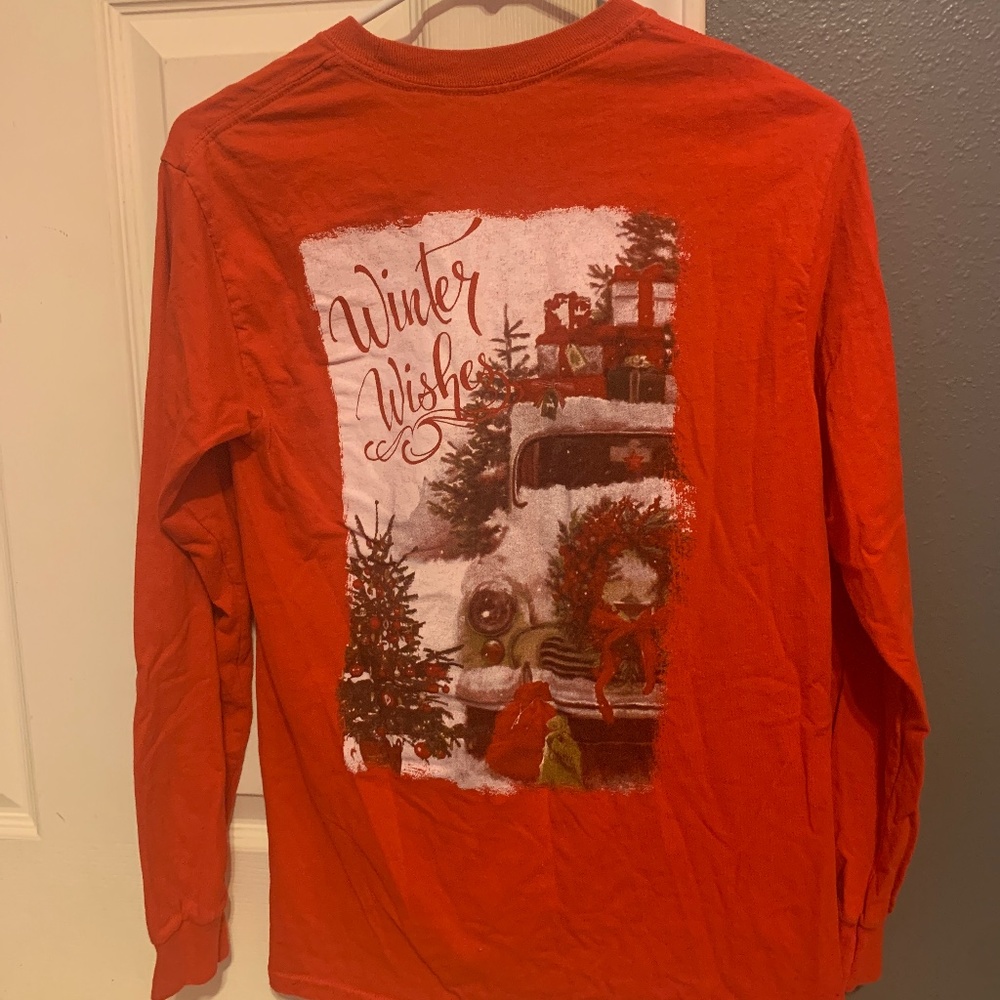 Womens small sassyfrass Christmas t shirt